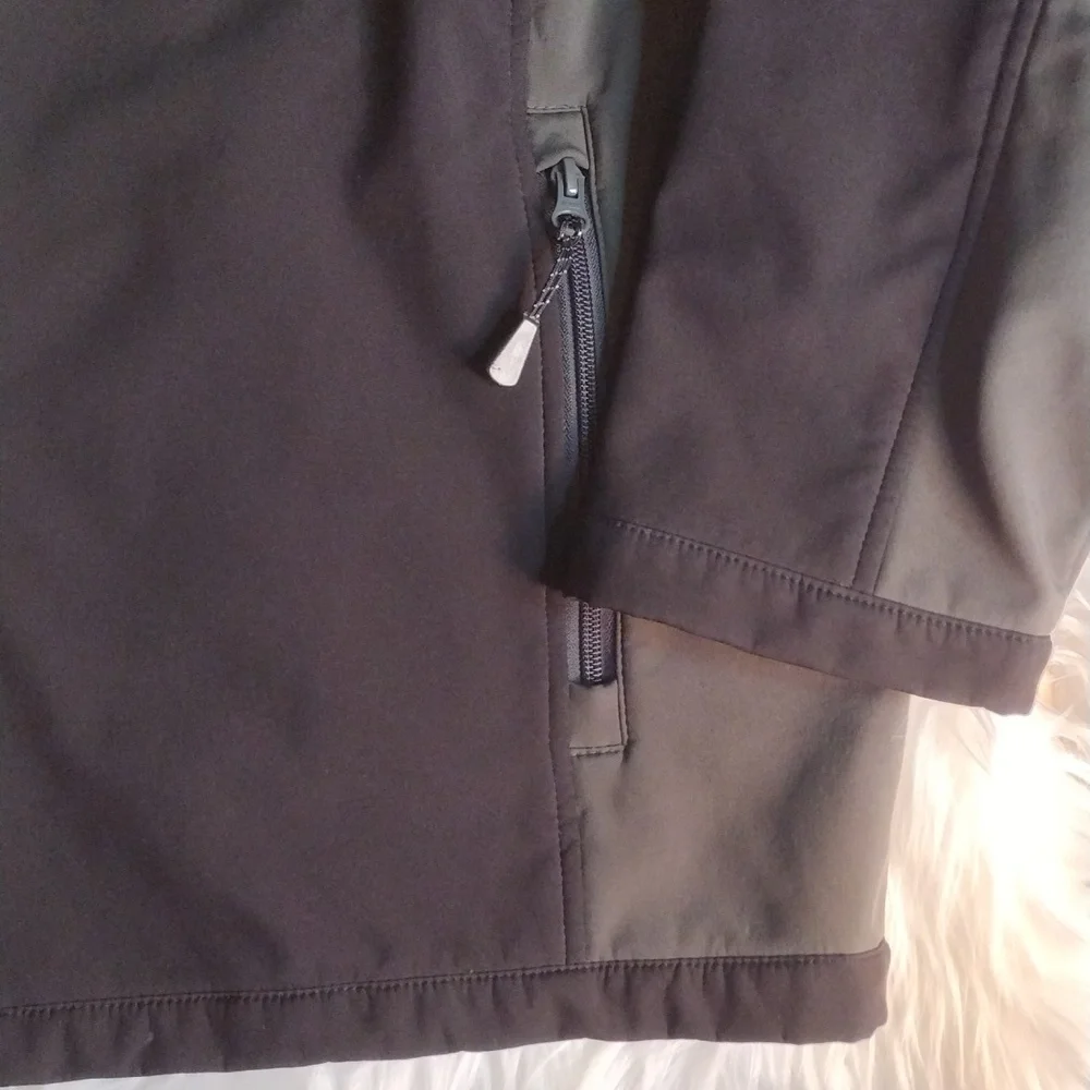 Devon & Jones waterproof soft shell jacket black XL mens
